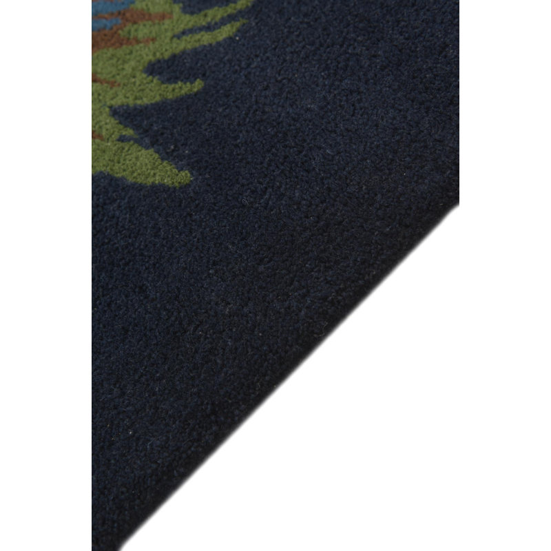 Tapis bleu marine 8 pi Pineland