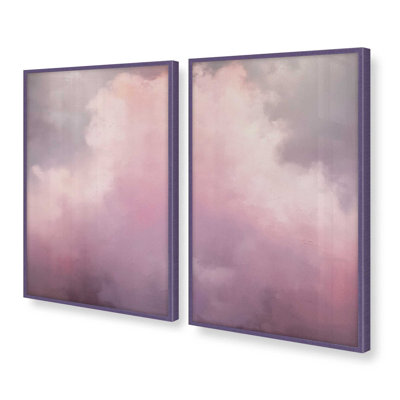 " Pastel Skyline " by Golden Glow Interiors 2 - Pieces