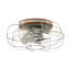 Ventilateur de plafond en cage à 3 pales 22 po avec ensemble d'éclairage inclus Evaro-1133173577