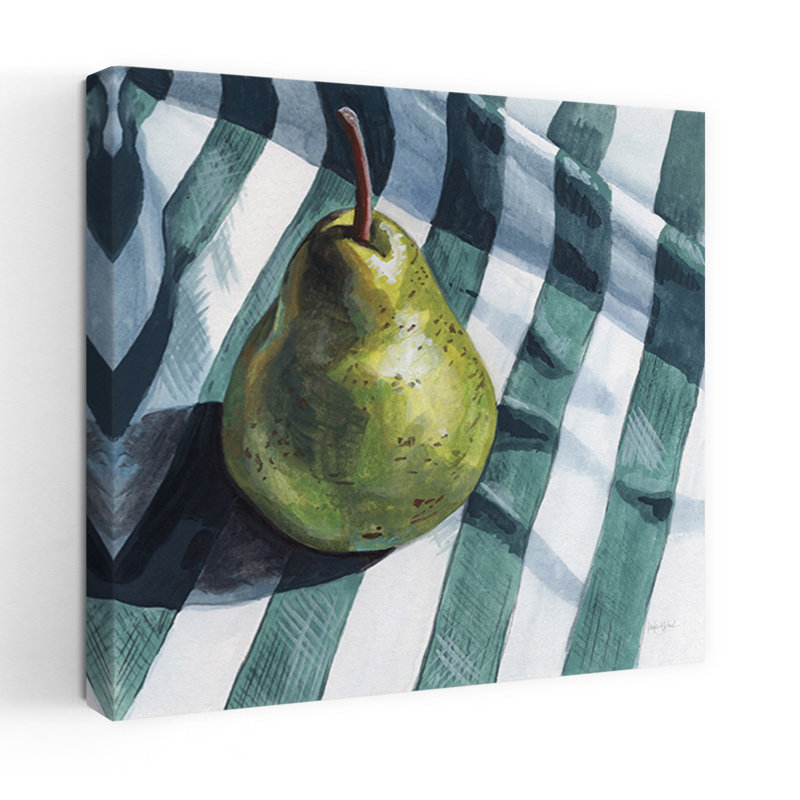 Art mural solo poire itinérante en solo, H 18 po x l 18 po