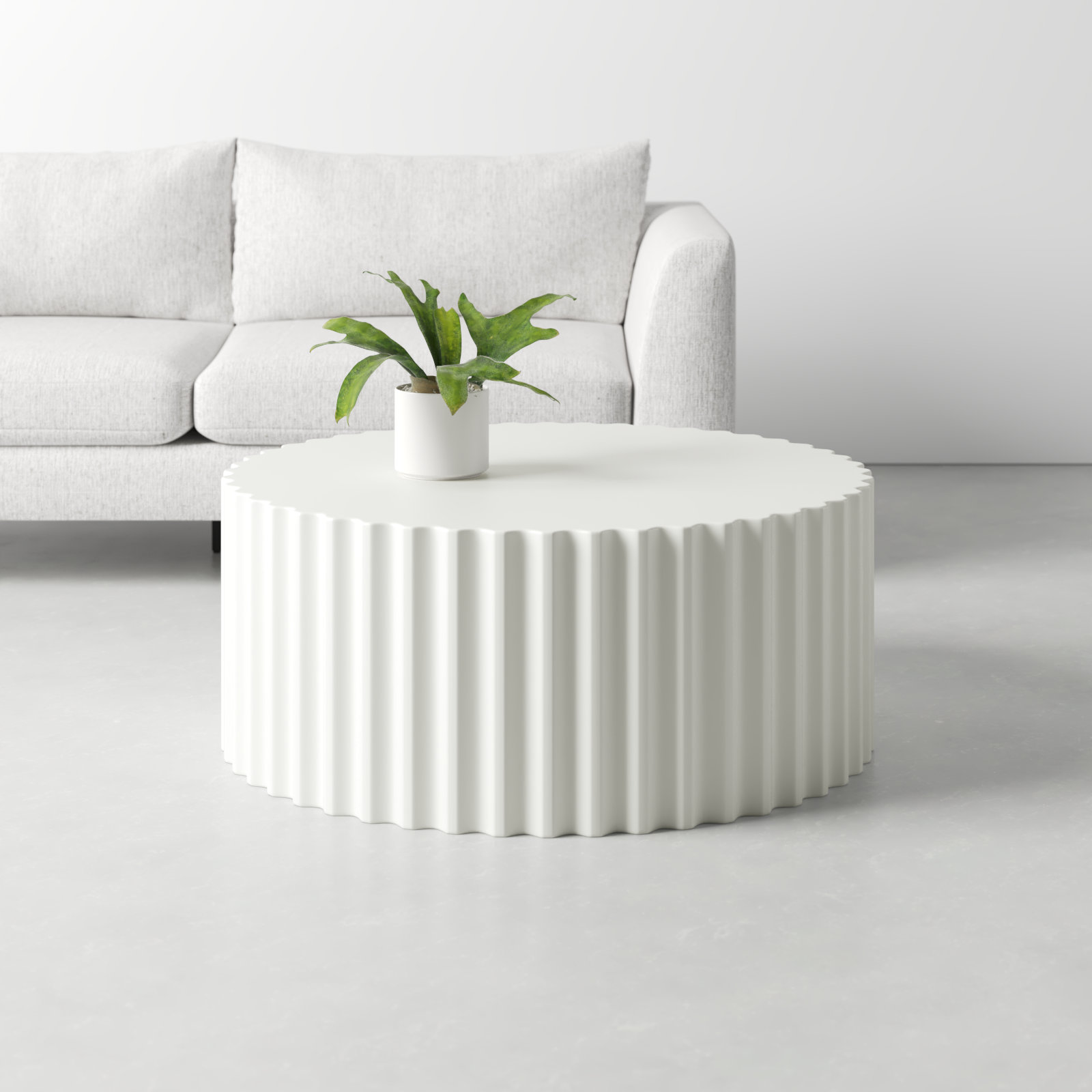 Ellory 41" Concrete Coffee Table