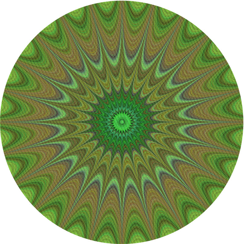 Indoor Rug, Round 8'