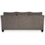 Canapé Nima, polyester gris ardoise, chenille, 4 coussins décoratifs, 92 po