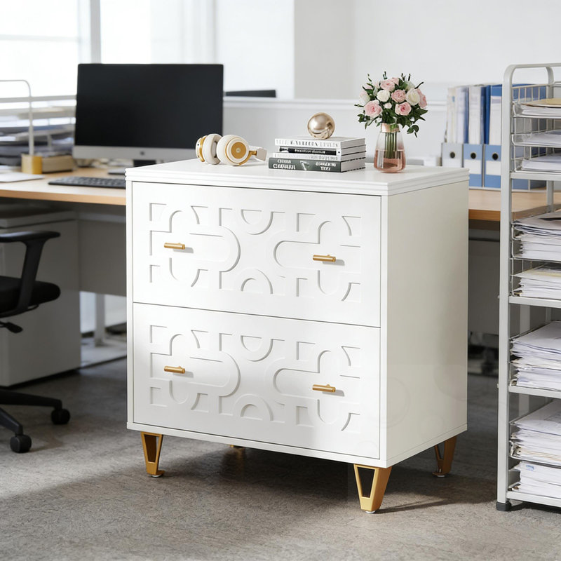 Office Storage Cabinet with Drawers