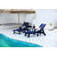 Chaise longue avec table d'appoint-740029779