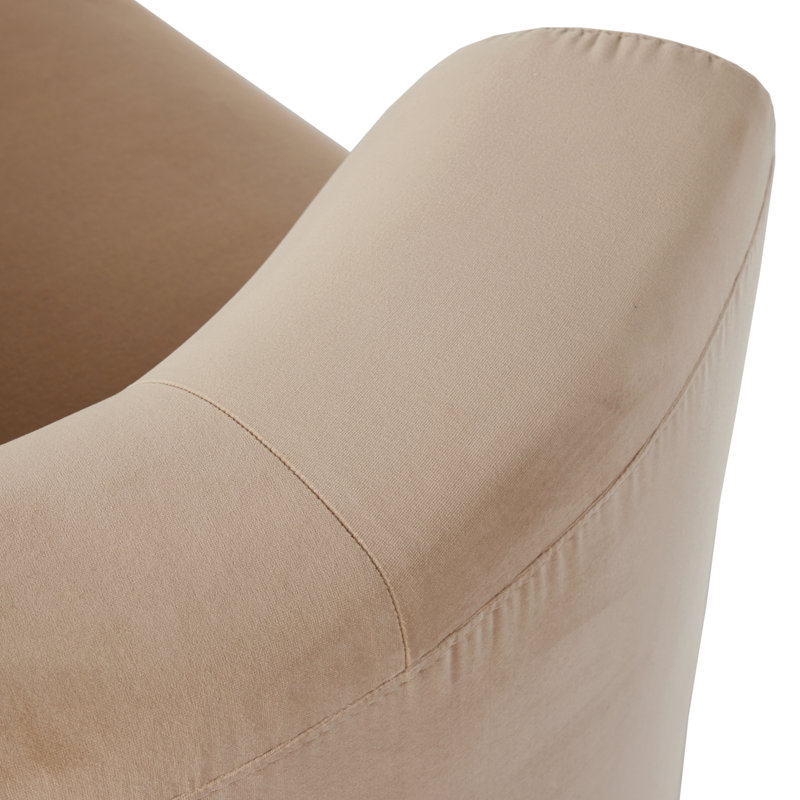 Deandra Chaise Lounge, Brown