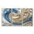 Toile naturelle avec cadre flottant