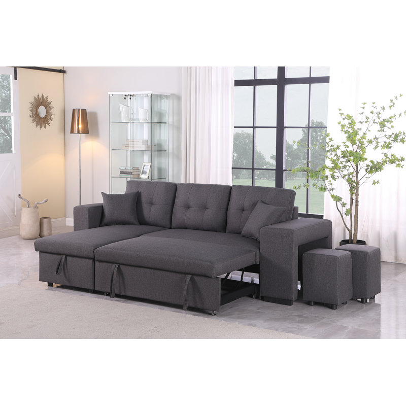 Canapé modulaire Dahlquist, Mousse gris foncé