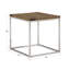 Table de bout rectangulaire en acier inoxydable Mokshit-642269529