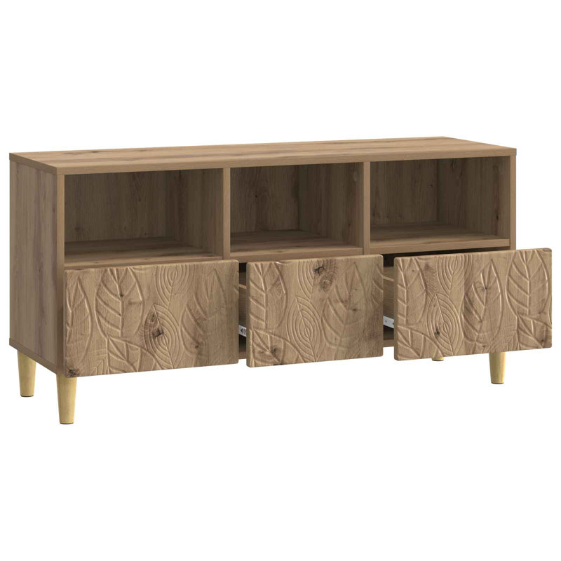 TV Stand for TVs up to 49", Artisan Oak