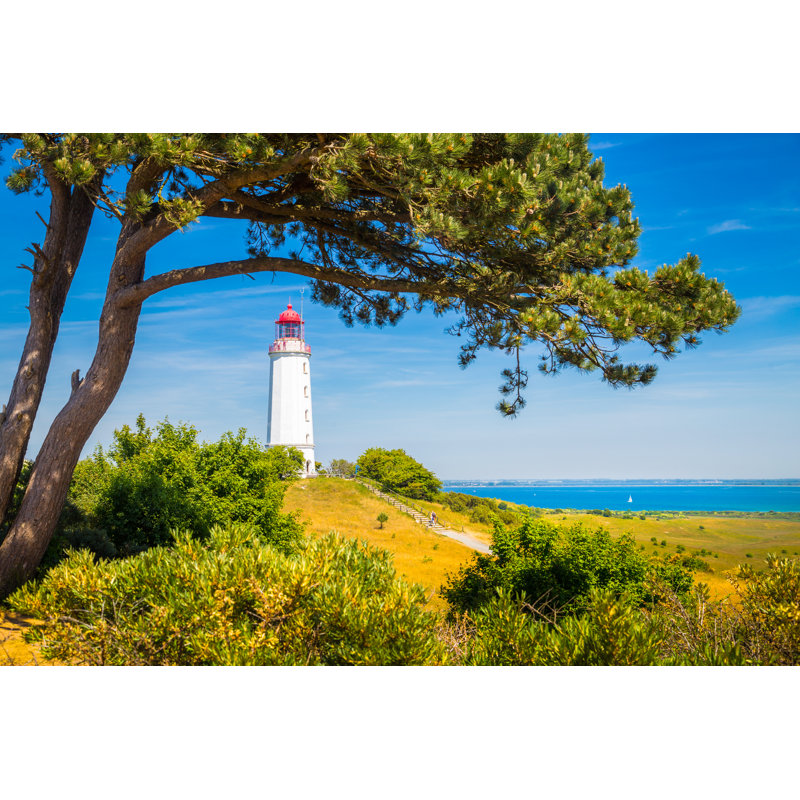 Lighthouse Dornbusch by Bluejayphoto - Wrapped Canvas Print, 51 cm H x 76 cm W