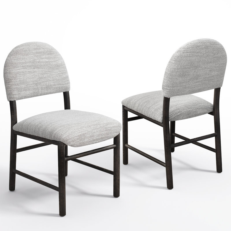 Chaise de salle à manger rembourrée (ensemble de 2)