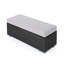 Banc de patio confortable avec coussin - rembourré de mousse, fer enveloppé de résine, relaxant sur un coussin de jardin relaxant rempli de mousse, se détendre