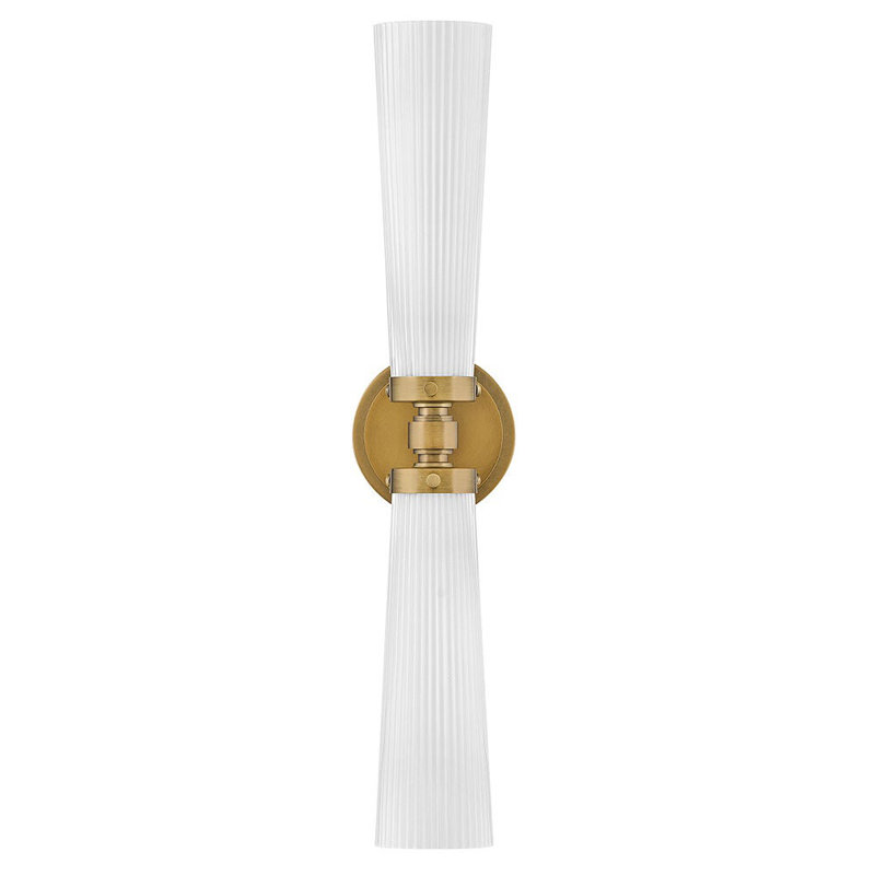 Jude 2 - Light Bath Sconce, Heritage Brass