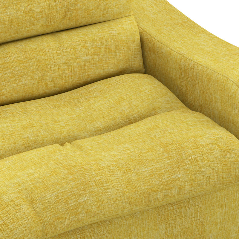 Canapé modulaire moderne, Jaune