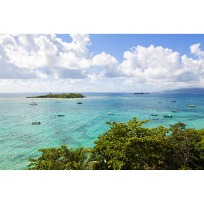 Gosier Island, Guadeloupe - Wrapped Canvas Print