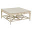 Linea Square One Drawer Cocktail Table in Champagne Mist-948937731-948937728