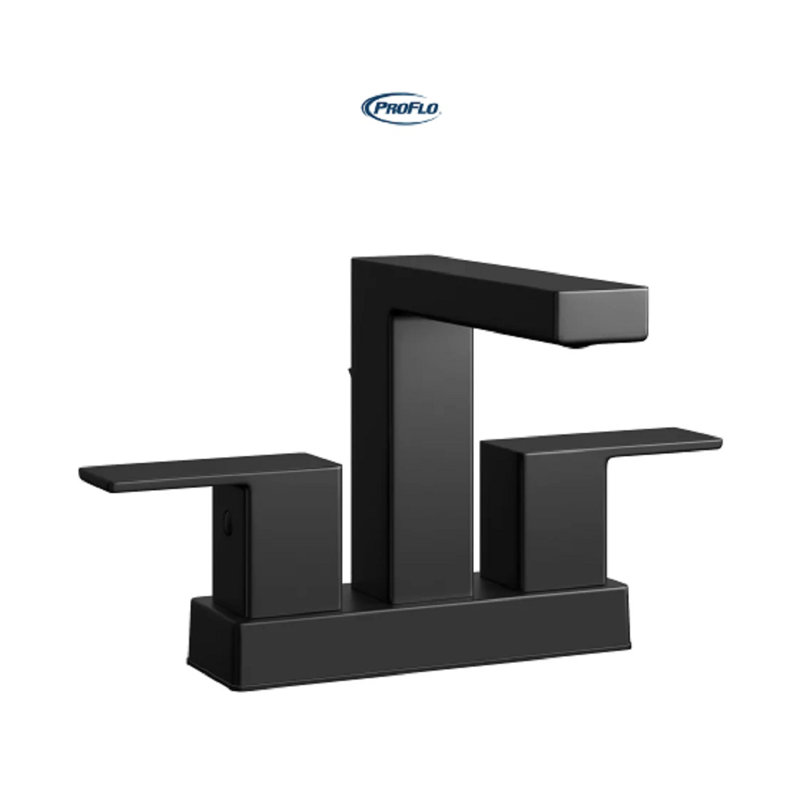 Kelper 2-handle Bathroom Faucet with Drain Assembly