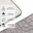 Cobble Stone Mat Memory Foam and Microfiber / Microsuede Non-Slip Bath Mat-63506167