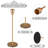 Metal Gold Taper Candle Holder Set Of 6 PCS For Table Centerpiece, Gold Candlestick Holders For Home Decor, Wedding, Dining, Party, Fits 3/4 Inch Thick Candle&Led Candles-122915448
