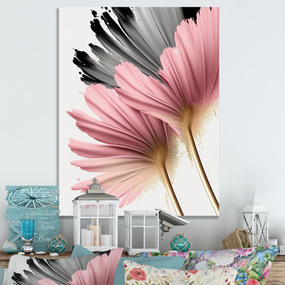 Gerbera fleurs hyperréalistes III - reproduction sur toile