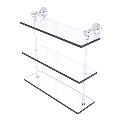 Freyja 3 Piece Glass with Towel Bar