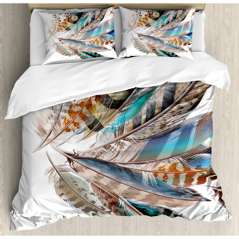 Feather House Modern & Contemporary Duvet Cover, King