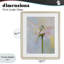 «Pastel Dragonfly Landing», reproduction imprimée sous verre, conception de The Prints Vibe-751684819-751684821