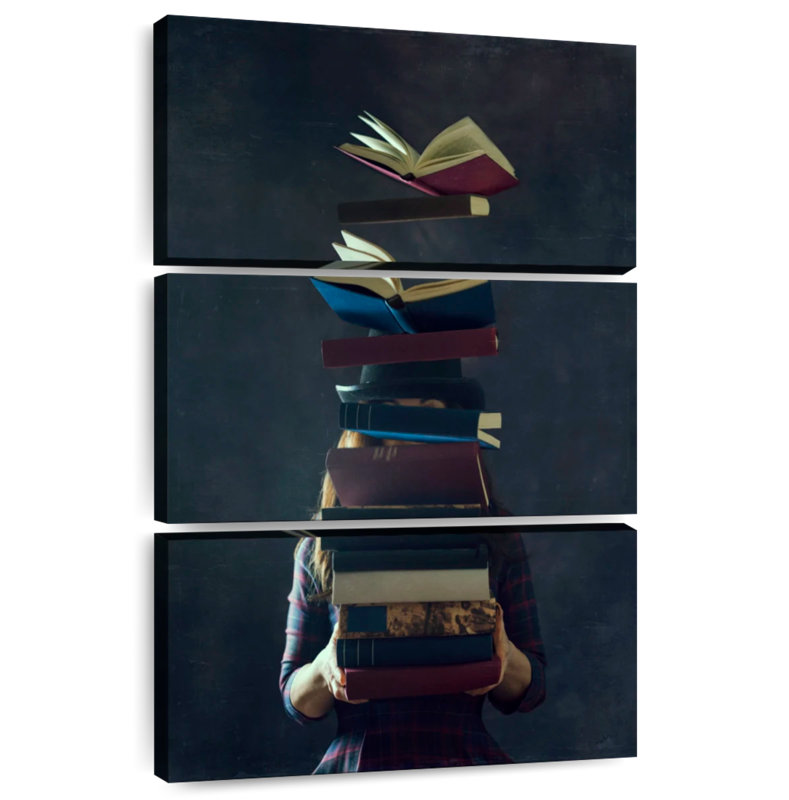 Senne Girl Reading, 32" H x 20" W