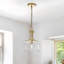 Luminaire suspendu moderne en verre transparent -719109124