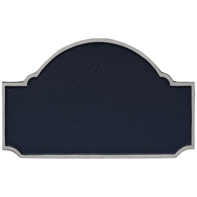 Fitzgerald 1-Line Wall Address Plaque