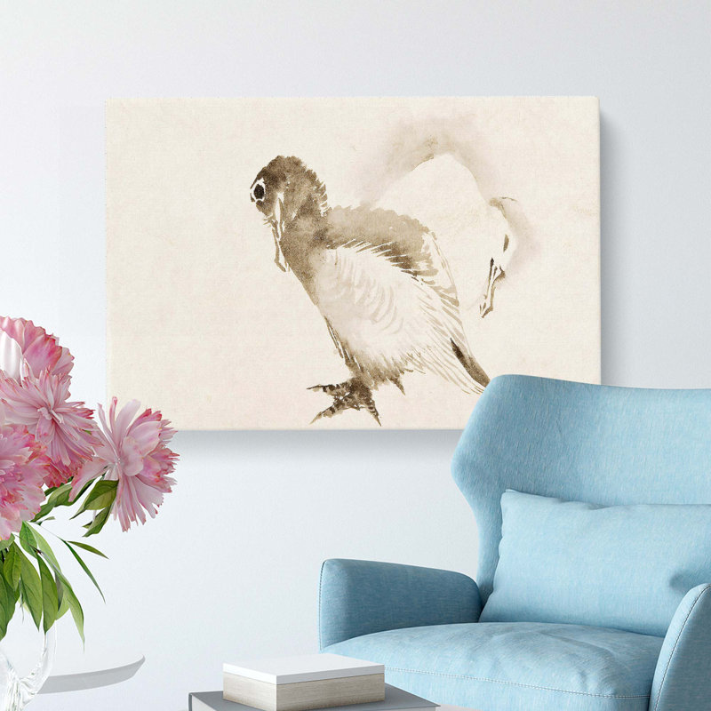 Ducklings by Fujishima Takeji - Wrapped Canvas, 35cm H x 50cm W x 3cm D