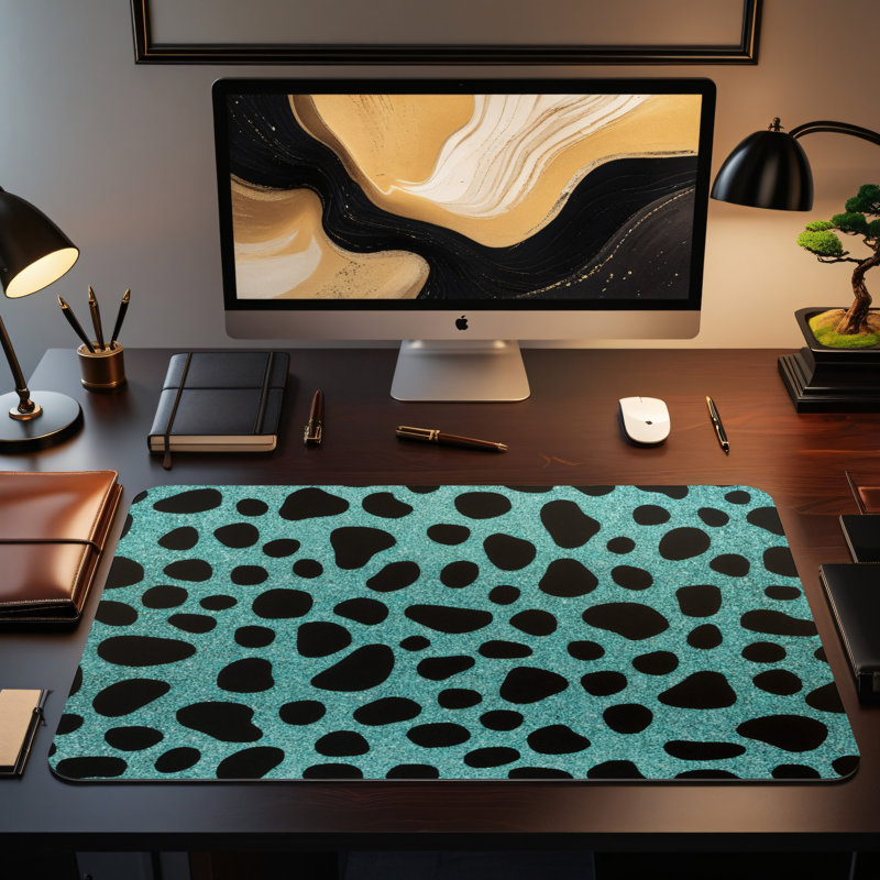 Polyester Desk Pad, 31.5x15.5