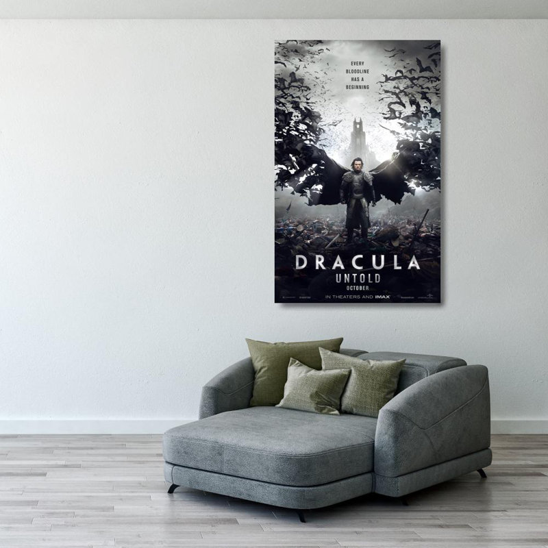 Dracula Inconnu, H 40 po x l 25 po