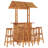 Bar Set Wood Frame Material-213647440