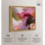 Décoration murale rose passionné Outburst II par Art Remedy, cadre doré, 20 x 20-848762812-848762802