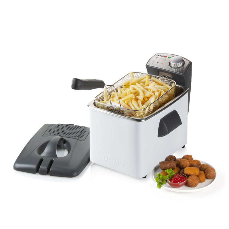 Domo 3000 Watt 4.5 Deep Fryer Accessory with Timer