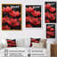 Monochrone pissenlit gouttes de pluie reflets II - pissenlit, impression d'art mural-2127645875-2127645866
