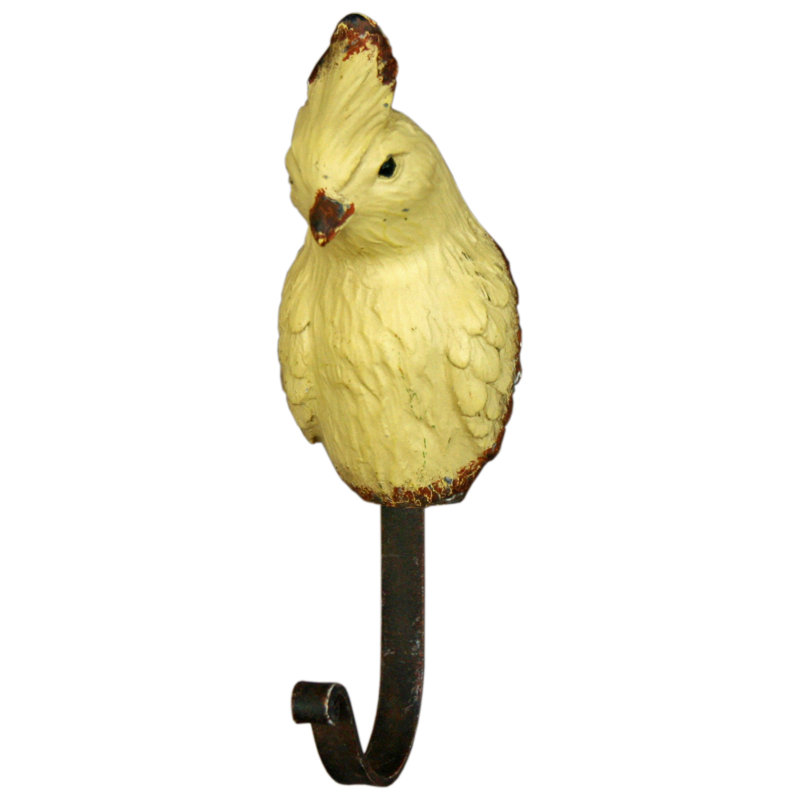 Ovando Iron Wall Wall Hook, Yellow