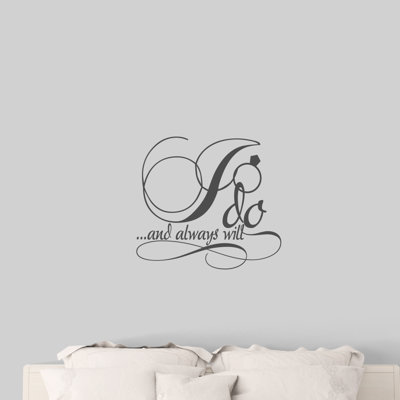 Escobar Text & Numbers Wall Decal