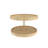 Rev-A-Shelf Polymer Full Circle 2-Shelf Lazy Susan with Bottom Mount Hardware for Corner Base Cabinets-29099979-29099975