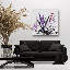 Purple Black I - Artist Enhanced Canvas Print-1351986687-1462342506