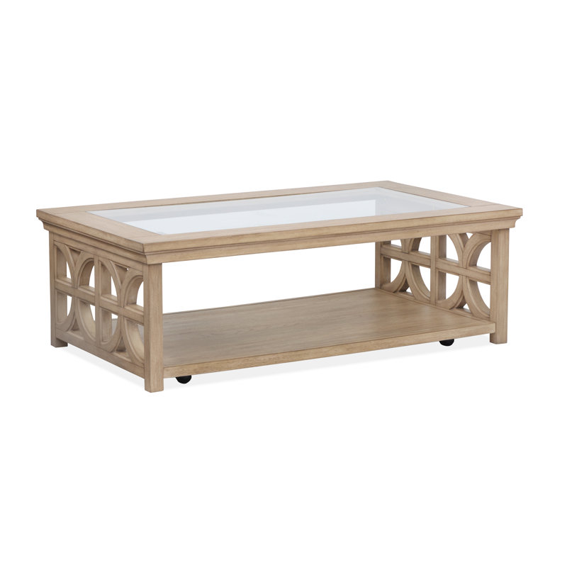 Rectangular Shelf Cocktail Table