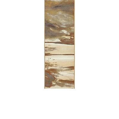 Skylar Washable Abstract Indoor / Outdoor Rug
