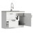 Hennessy All-In-One 46-inch Laundry Utility Sink and Cabinet