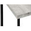 Table d'appoint polyvalente et contemporaine avec construction durable et attrait élégant