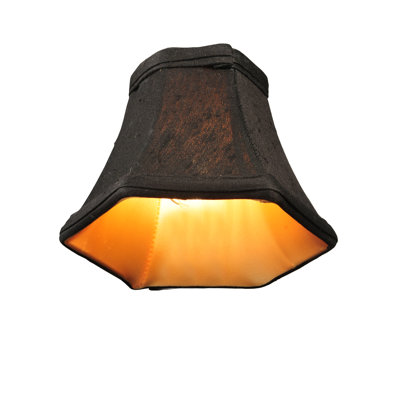 Abat-jour hexagonal Meyiff Tiffany noir l 6 po x H 4,5 po