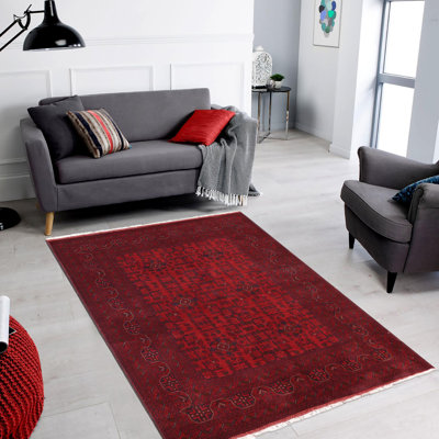 Cremeans Wool Oriental Indoor Rug