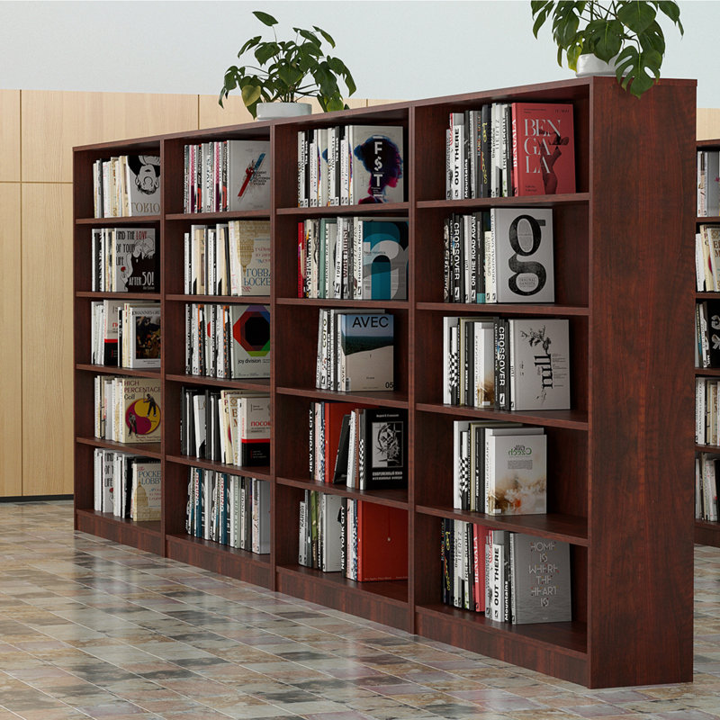 Bibliothèque 5 tablettes en bois de cerisier
