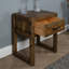 Garridan 55cm W Solid Wood Bedside Table